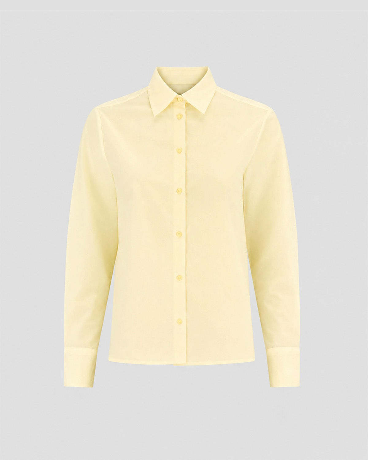 Tidsløs Skjorte - pastel gul